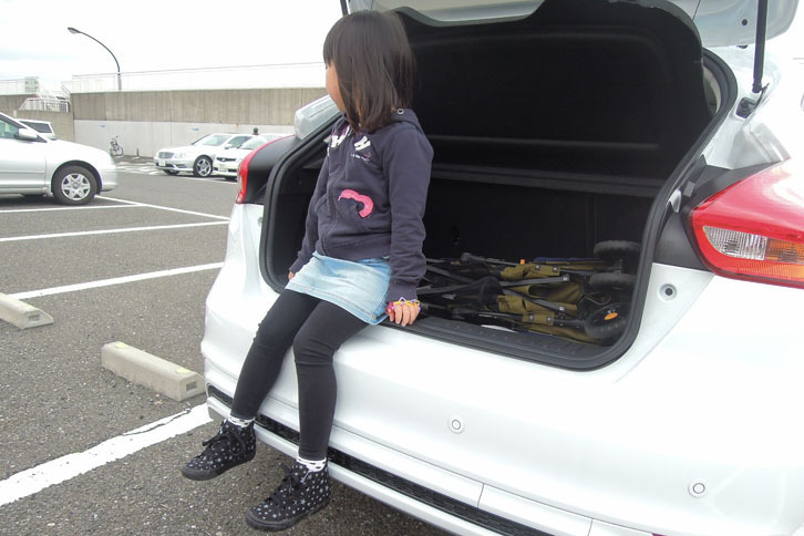 「フォーカス」はファミリカーとしての実力もなかなかのもの。家族にいい思い出を残してくれました。