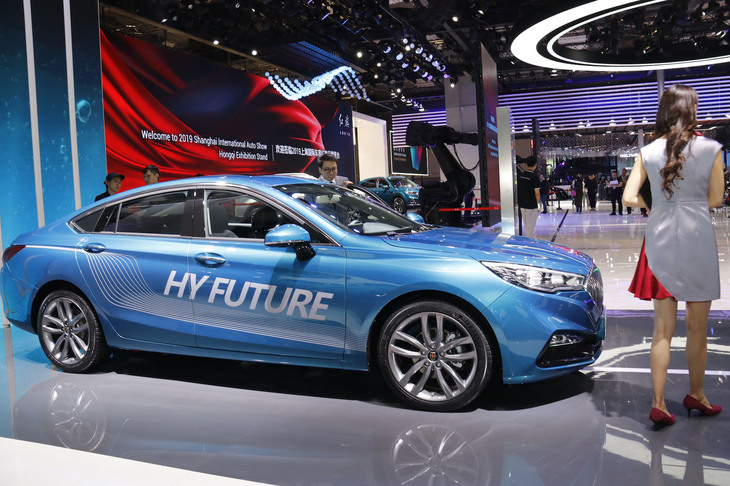 「H5」の燃料電池仕様も公開された。