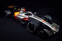 2026年型のアウディのF1マシン「R26」。