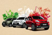 赤・白・緑の「フィアット・パンダ4×4」登場
