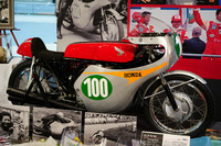 1961年のロードレース世界選手権 第2戦西ドイツGPで高橋さんが駆り、250ccクラスで初優勝を遂げた「ホンダRC162」。