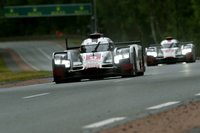 “常勝軍団”の名をほしいままにしていたアウディ勢は、優勝ならず。連勝記録は5で止まった。
    