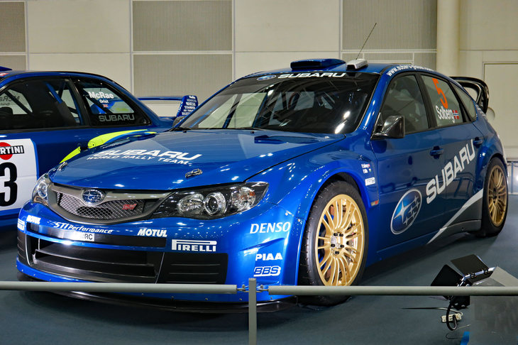 スバル・インプレッサWRC（2008年）／主催者展示コーナー