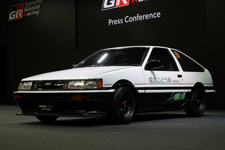 トヨタAE86 BEVコンセプト