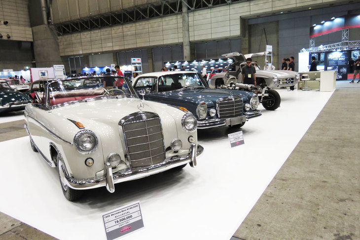 シルバースターの出展ブースの様子。