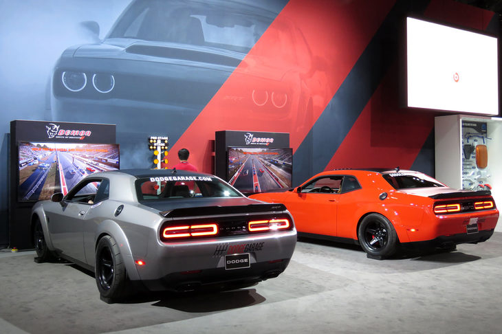 ダッジブースの様子。