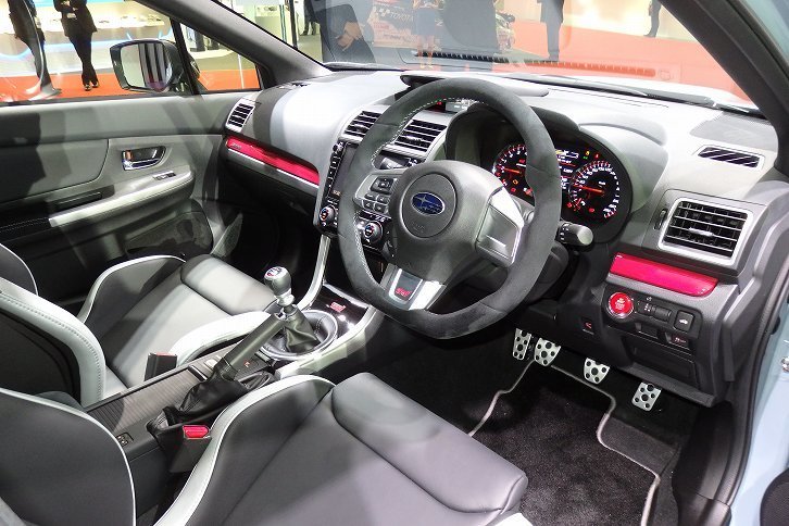 スバルWRX STI S208（インテリア）