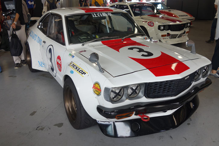 【レーシングマシン展示】「サバンナRX-3」 マツダオート東京 寺田陽次郎仕様。