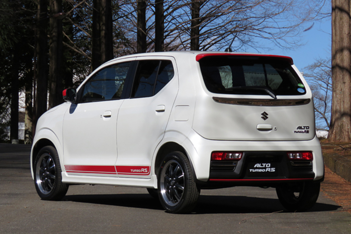 スズキ アルト ターボrs 内装 外装など30枚 画像 写真 Webcg