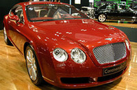 【東京モーターショー2003】ベントレー、力作「コンチネンタルGT」をアピール