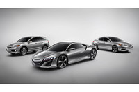 ホンダ、「NSXコンセプト」など3モデルを公開【デトロイトショー2012】