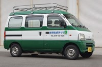 雪国向けに製作した寒冷地仕様のEVコンバージョン車両。オンボード1モーターの4輪駆動仕様。