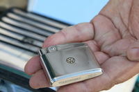 往年のオフィシャルグッズであるライター。当時のものだけに、ちゃんとMade in Germanyである。