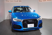「アウディQ3」。写真は2リッターターボエンジン搭載車。