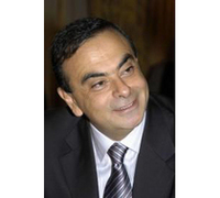 電気自動車の開発に意欲を見せる、カルロス・ゴーンCEO