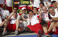 ティモ・グロックの2位はトヨタ最高位タイの結果。チームは今年2度目の表彰台で、コンストラクターズチャンピオンシップで35点を獲得し4位につけている。（写真＝Toyota）