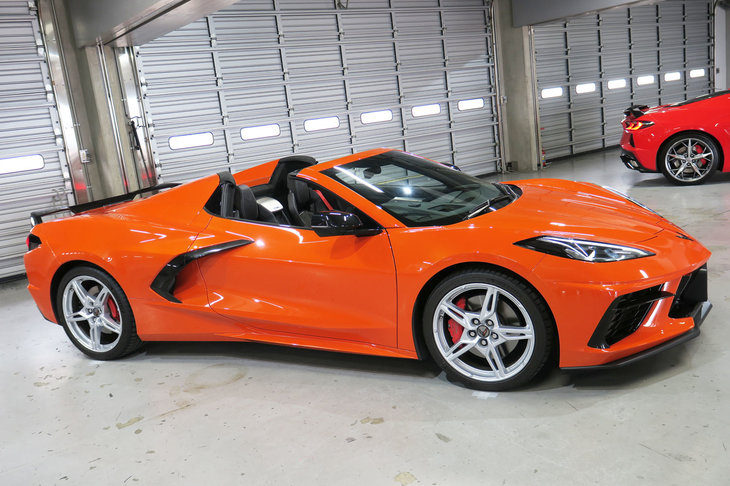 シボレー・コルベット  コンバーチブル 日本仕様プロトタイプ（エクステリア）