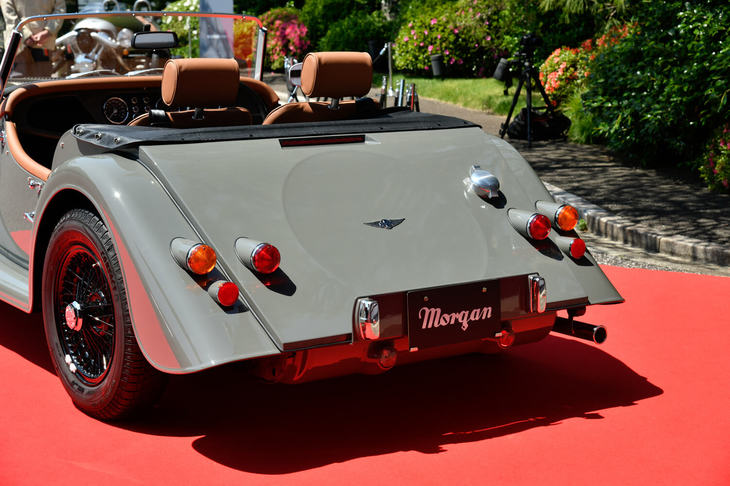 モーガン4/4（リアビュー）