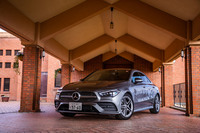 新型「メルセデス・ベンツCLA」は2019年8月27日に日本導入が発表された。ラインナップは2リッターディーゼルの「CLA200d」（写真）と2リッターガソリンの「CLA250 4MATIC」という2モデル。