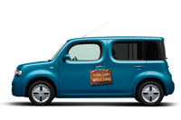 北欧風カフェがテーマの「日産キューブ」登場