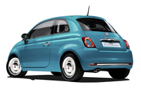 「500アニベルサリオ」（ボディーカラーは「グリーンティーリーフ」）