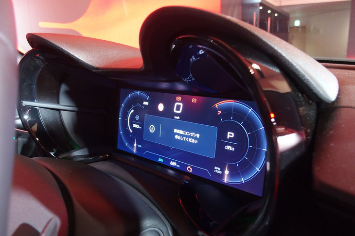 アルファ・ロメオ・ジュニア（メーターパネル）