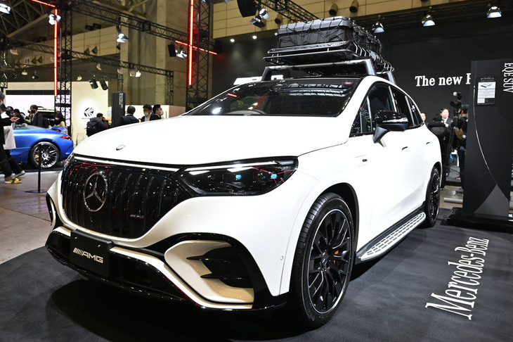 同じく「メルセデスAMG EQE53 4MATIC＋ SUVローンチエディション」も。