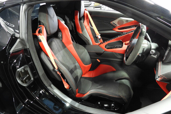 シボレー・コルベットZ06 Z07パッケージ装着車（シート）