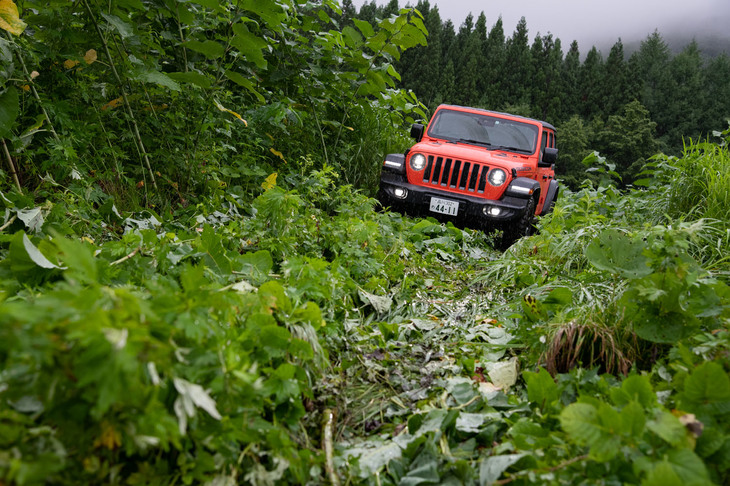 試乗会が開かれたのは、夏季休業中の長野県のスキー場である。雑草が生い茂ったゲレンデは、徒歩で上り下りするのも困難な状態だった。