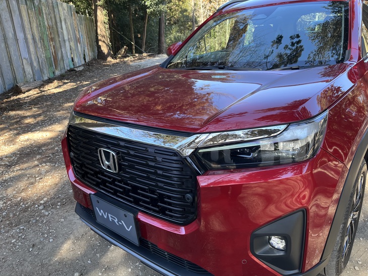 ホンダWR-V Z＋（フロントフェイス）