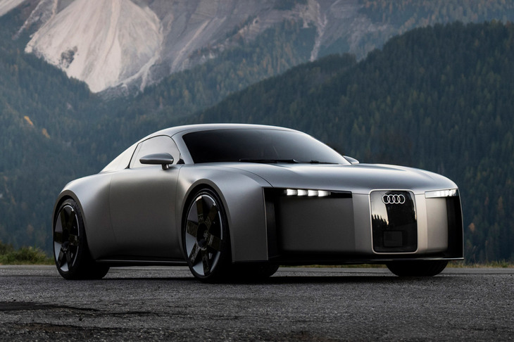 2025年9月の「IAAモビリティー」で発表された「コンセプトC」。新しいフル電動スポーツカーを示唆するコンセプトモデルだ。