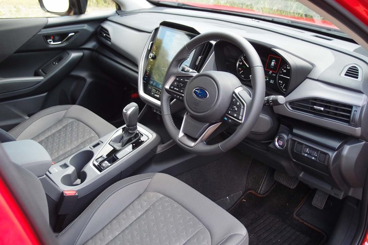 スバル・クロストレック（インテリア）