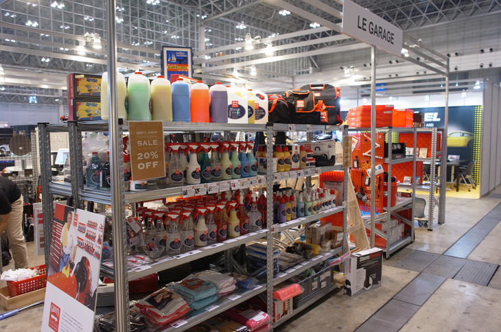 LE GARAGEのブース。