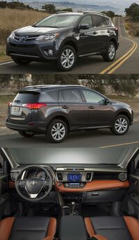 2013年から2018年まで販売された4代目「RAV4」。シャープなフロントマスクにモノフォルム的なスタイル、背面タイヤをやめた上開きのテールゲートと、そのいでたちはすっかり乗用車的なものとなっていた。