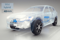 マイルドハイブリッド車も、ボルボ電動化の一翼を担う。