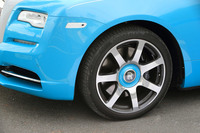 テスト車に装着されていた21インチの7スポークアルミホイール。タイヤには「コンチネンタル・コンチスポーツコンタクト5」が装着されていた。