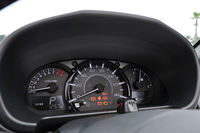 CVT車には、エコドライブ度を示す「ecoリーフゲージ」が装備される。