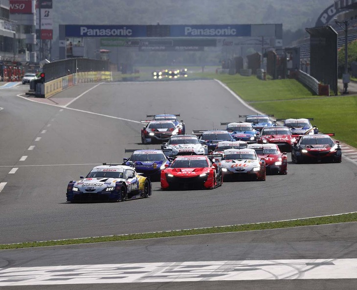 初戦での結果を踏まえ、上位の「スープラ」にはウェイトハンディが課される。その影響はどう出るか？　同じく富士で開催される第2戦（2020年8月9日決勝）が注目される。