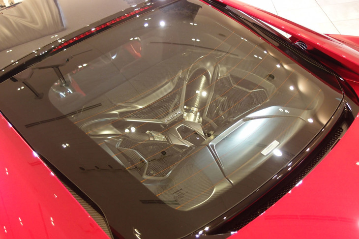 ホンダNSX（エンジンルーム）