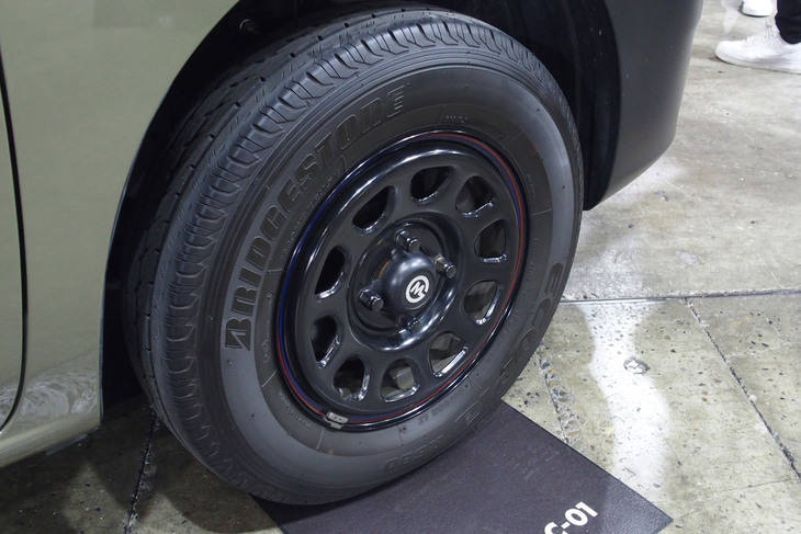 「GMLVAN S-01」のホイール。
