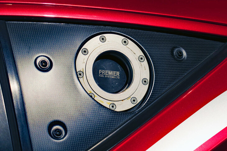 フェラーリ488チャレンジEVO（給油口）