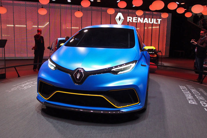 ルノー・ゾエE-SPORTコンセプト