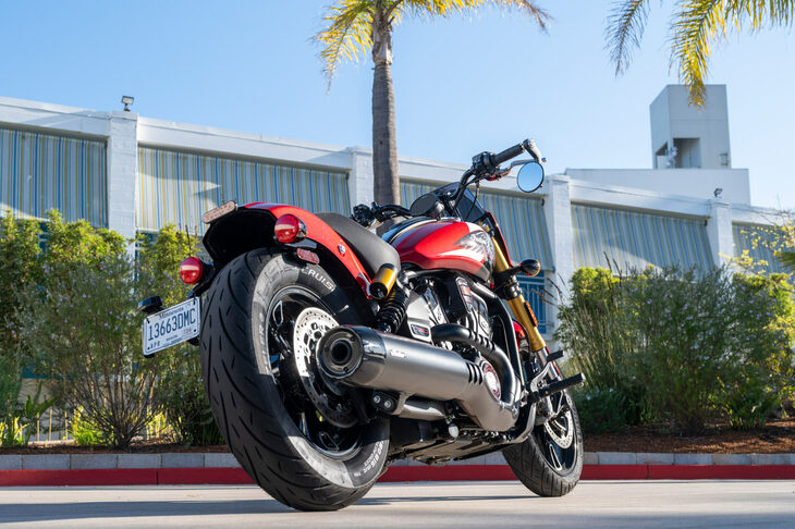 クルーザーでありながら、ハイレベルな運動性能を備えていた「インディアン101スカウト」。ぜひ日本でも、ワインディングロードを走らせてみたい。