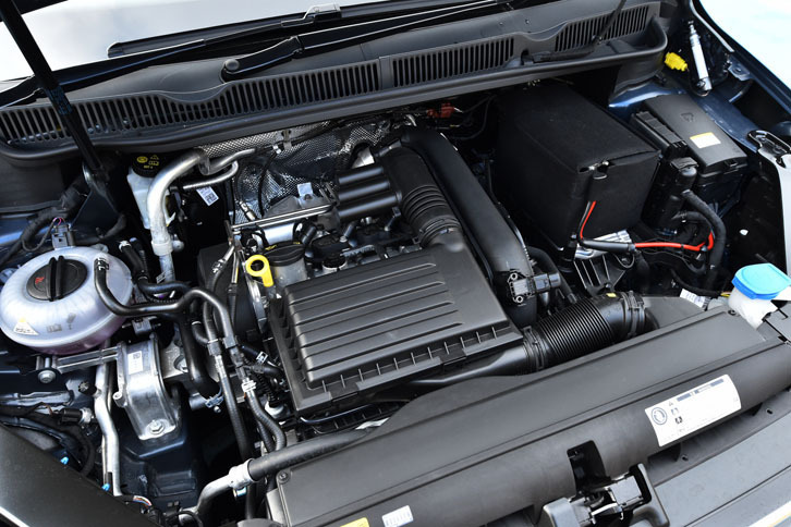 2代目「ゴルフトゥーラン」に搭載される1.4リッター直4直噴ターボエンジン。最高出力は150ps、最大トルクは25.5kgmと、いずれも従来モデルのエンジン（140ps、22.4kgm）より高められている。