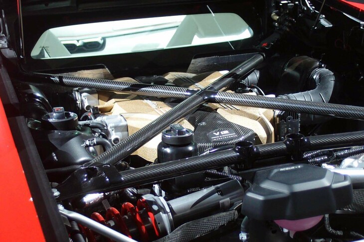 ランボルギーニ・カウンタックLPI800-4（エンジン）