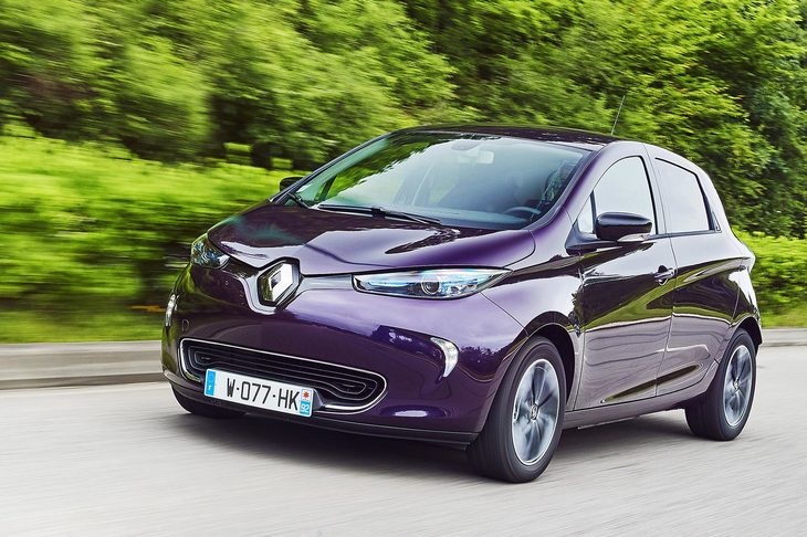 ルノーのコンパクトEV「ZOE」。