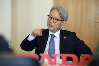 BEV化比率引き下げの本音は？　ホンダの三部敏宏社長らに聞いた
