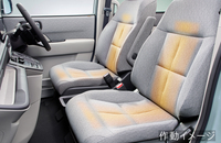 実はただの「エアー」にはシートヒーターも設定がない。前席のみながら備わるのは朗報だ。