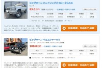 「イルムシャー」や「ハンドリングバイロータス」といったワードに胸が熱くなる読者もいるであろう「いすゞ・ビッグホーン」。中古車市場には流通しており、わが物とすることができる。