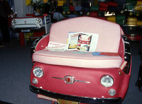 車内グッズではありませんが、こんな部品転用も。